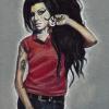 "Amy" 8 x 10" Colored Pencil on board, 2012